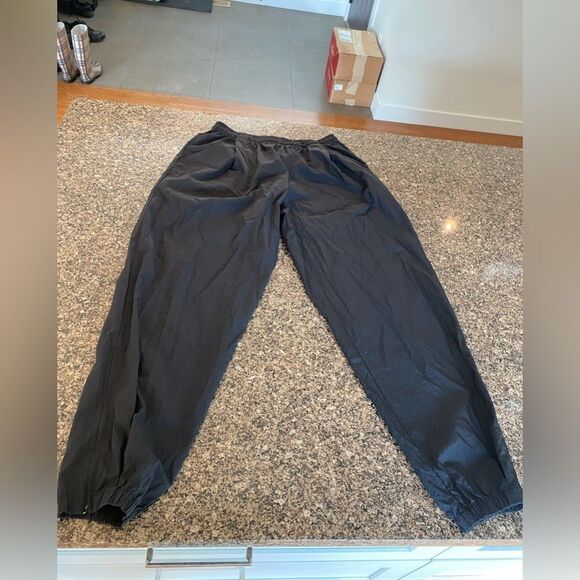 NIKE Men's Black Jogger Pants Drawstring Waist Zip at ankle Size XXL - Picture 11 of 11